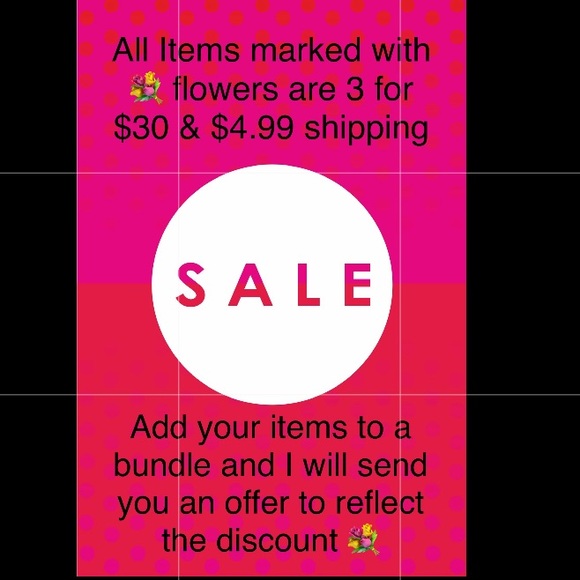 💐SALE  💐= 3 for $30 Bundle & save!!! - Picture 1 of 1